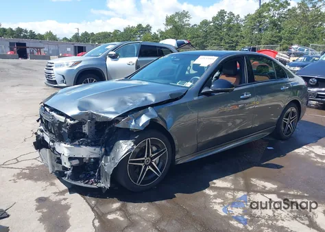 2024 Mercedes-Benz C 300 из США, поврежденный, VIN W1KAF4HB3RR182047